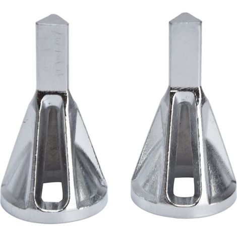 Outil D Ebavurage - Outil De Chanfreinage - Pour Réparation De Boulons - Acier - Diamètre Max 21 Mm - 2 Pièces (1/5)