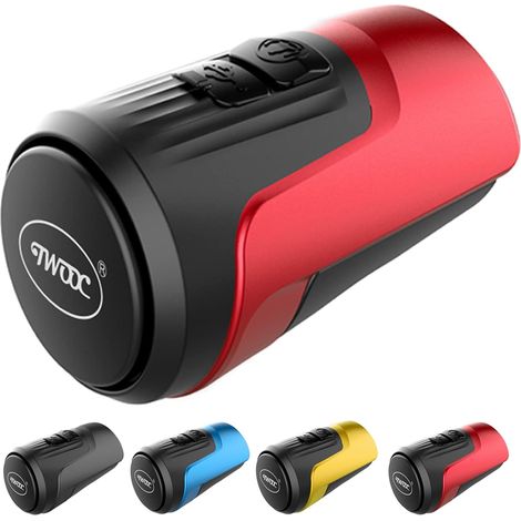 Cloche Électrique Pour Vélo - 125 dB - Alarme Antivol - Rechargeable USB - Compatible VTT Route BMX Trottinette - 1 Pièce (1/5)