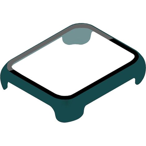 Kratzfeste Displayschutzhülle für Apple Watch Series 2 42/46 mm, einteilige Hülle – 42 mm – Grün (1/4)