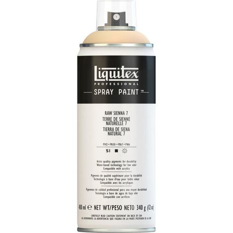 Bombe de peinture - Terre sienne naturelle 7 - 7330 - Acrylique - 400ml - Liquitex (1/2)