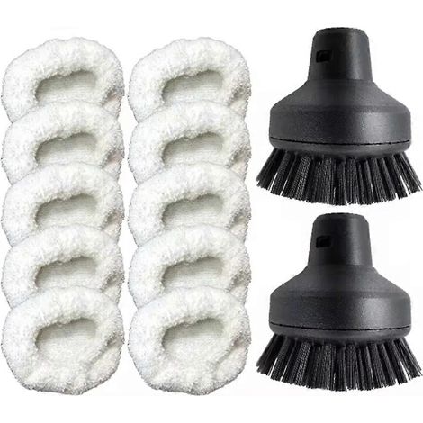 Housse de nettoyage vapeur, brosse en nylon pour nettoyeur vapeur portatif Karcher SC1 SC2 SC3 SC4 SC5 SC7 CTK10 CTK20 - Pièces de rechange (1/5)
