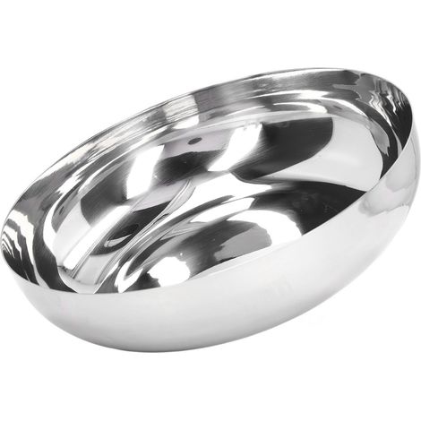 Extra dicke Schüssel aus Edelstahl 304 für Salate, Vorbereitungsschüssel, Schüssel für kalte Nudeln, Rührschüssel für Salate und Gemüse. (1/5)