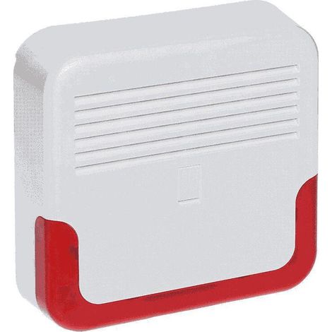 Satel Sirène Extérieure Puissante 120 dB avec Flash Lumineux