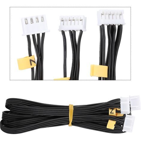 Câble de moteur pas à pas pour imprimante 3D, connecteur double pour moteur d'axe Z, accessoires pour CR-10 (1/5)