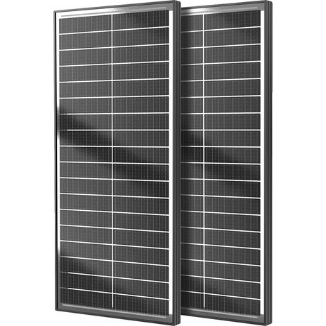 Solarpanel, bifaziales Design, hohe Effizienz, 200W (1/2)