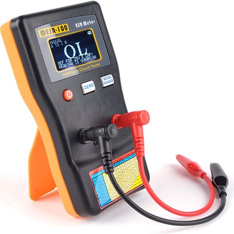 MESR-100 ESR Capacitance Ohm mètre, mesurant la résistance interne du testeur de circuit de capacité de condensateur (1/5)