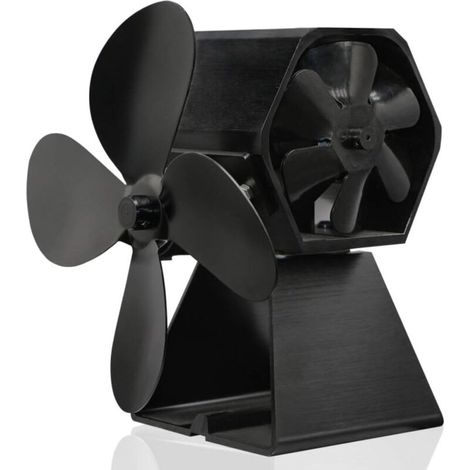 RHG Ventilateur De Cheminée Cheminée Ventilateur Thermodynamique Poêle Chauffant Double Tête (1/5)