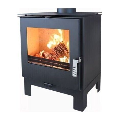 Stufa a Legna Verso Kara L 7.5 kW – Modello Moderno ed Elegante (1/4)