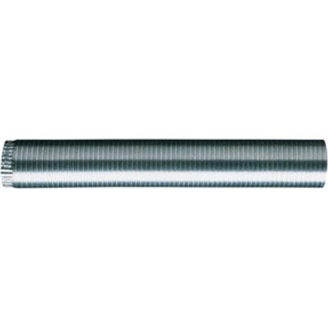 TUBO FLESSIBILE ESTENSIBILE ALLUMINIO NAT. D 25 CM- 1,0 pz