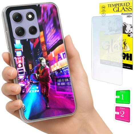 Funda para Motorola Moto G86 Power, carcasa trasera con foto y cristal 9H. (1/5)