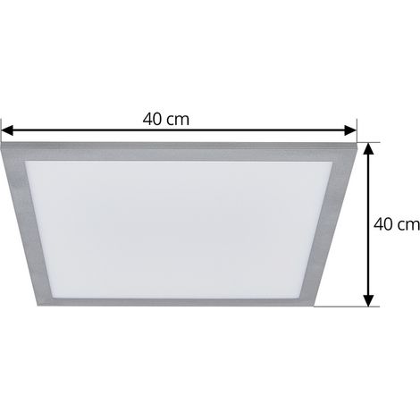 [GEBRAUCHT] B-Ware Arcchio Led Panel Flächenleuchte Deckenleuchte Silber Aluminium 40cm Dimmbar Cct