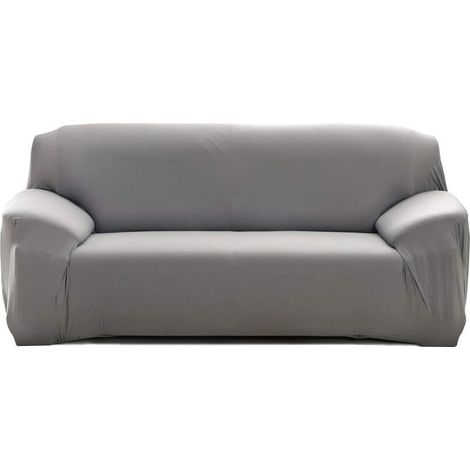 Housse de canapé Extensible 3 Places avec accoudoirs,Revêtement de Canapé,Impression Florale (F,3 Places) (1/5)