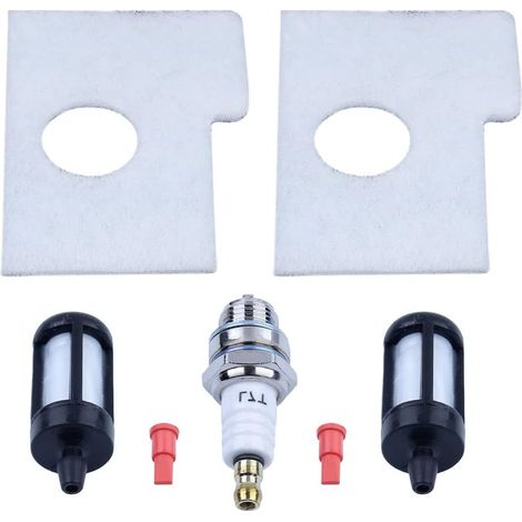 Kit bec canard pour réservoir d'essence et filtre à air, tronçonneuse Stihl MS180 MS180C MS170 018 017, 1130 124 0800, 11301240800 (1/5)