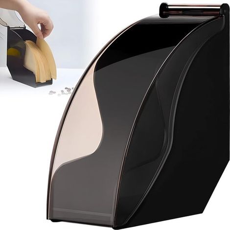 Porte-filtres à café - 13,3 x 12,5 x 7,3 cm - Support pour sachets de filtres - Résistant à la poussière et à l'eau (1/5)