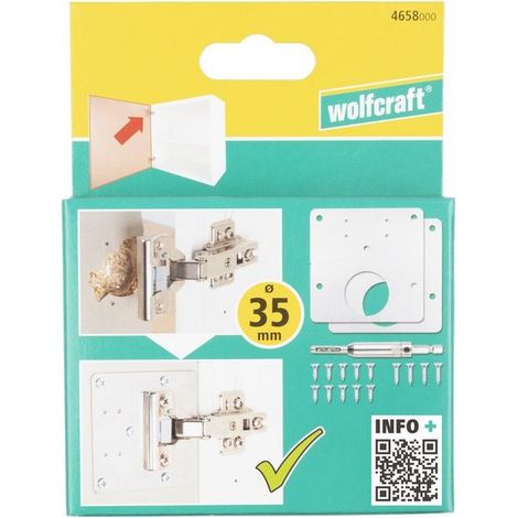 Kit de réparation pour charnières invisibles, côté porte - L/WF4658000