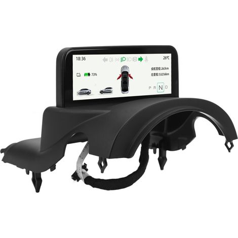 Un tachimetro LCD HUD da 4,6 pollici per la Tesla Model 3 Y, con una risoluzione di 960x320 e un design a doppia interfaccia.