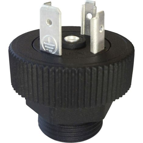 Gerätestecker GMD-Serie Schwarz GSP 311 Pole:3 + PE 931 297-001-1 Hirschmann Inhalt: 1 St.