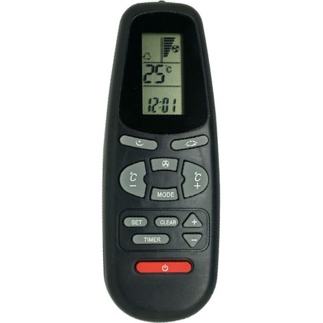 Télécommande de climatiseur Rc-5 adaptée au climatiseur electra/airwell/emailair (1/3)