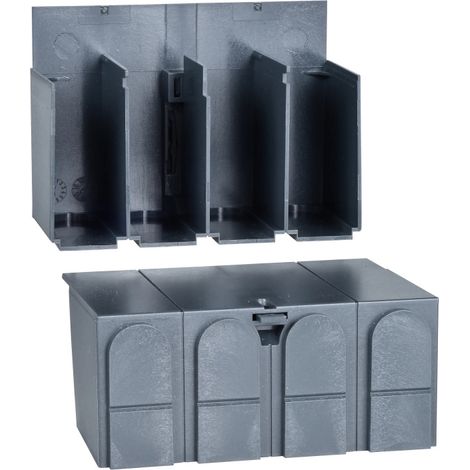 2 CACHE-BORNES 3/4P (INS100/160) - 28958