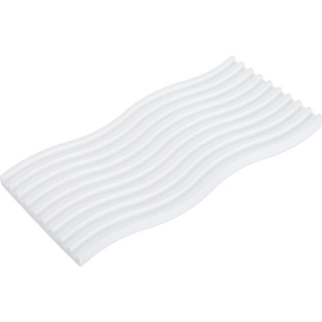 Plaster Jewelry Dish Modern Exquisite Multipurpose Jewelry Tray Trinket Dish for Photography Props Office Rectangle Waving (1/5)