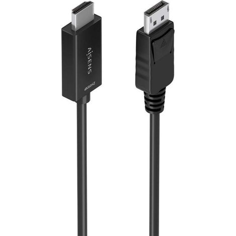 aisens a125-0895/ displayport male - hdmi male/ 3m/ black