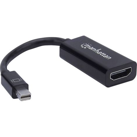 Manhattan 151528 Mini-Display Adaptateur [1x Mini port Display mâle - 1x HDMI femelle] noir 12.00 cm R213021 (1/3)