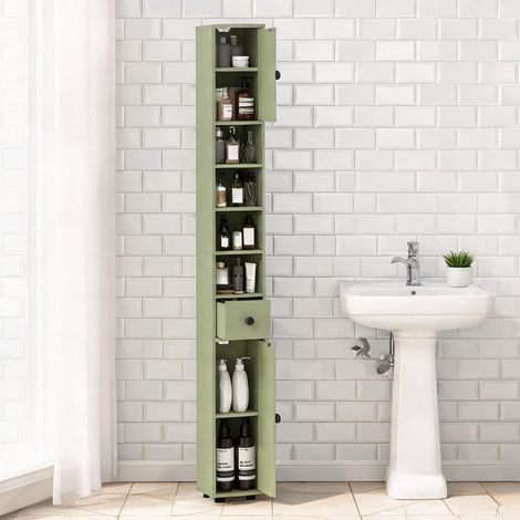 Armoire de rangement en panneau de particules 20 x 20 x 180 cm (1/5)