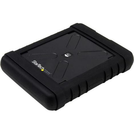 StarTech.com S251BRU33 contenitore di unità di archiviazione Box esterno HDD/SSD Nero 2.5" (1/5)