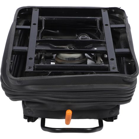 Base d'amortissement des chocs de siège, amortissement mécanique en acier forgé robuste avec couvercle anti-poussière pour camions de camping-car, machines de construction, tracteurs (1/5)