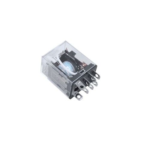 24V AC DPDT 8-poliges elektromagnetisches Relais mit Spule JQX13F und roter LED
