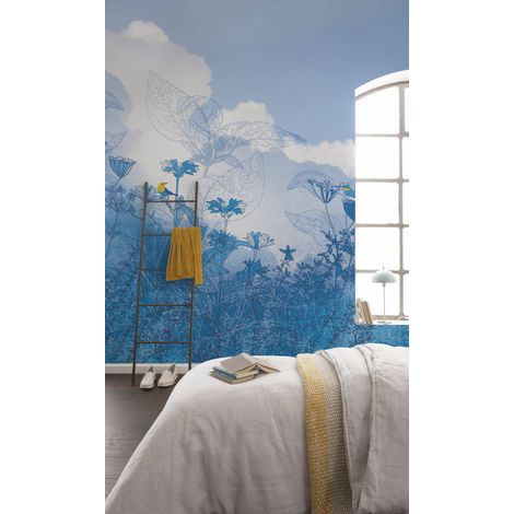 Papier peint panoramique modern Blue Sky (1/4)