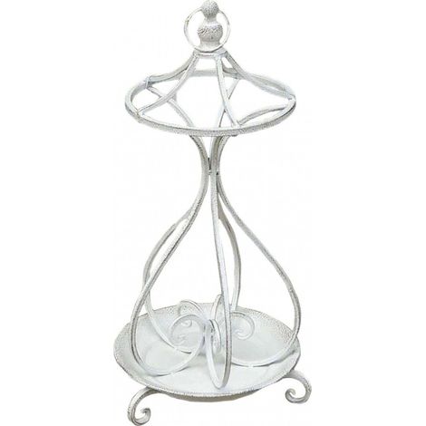 Portaombrelli Annie 29x68 h cm in Acciaio Bianco (1/3)