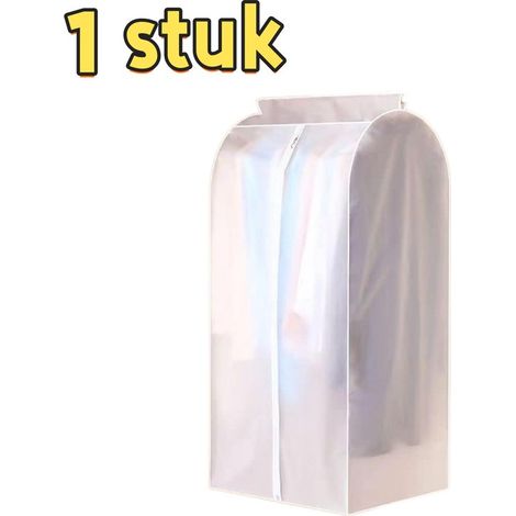 pièce - Housse de vêtement 3D - Rangement, protection contre la poussière - Indispensable pour la maison - Convient pour la maison, les armoires et les vêtements - 6050120 cm - Transparent (1/5)