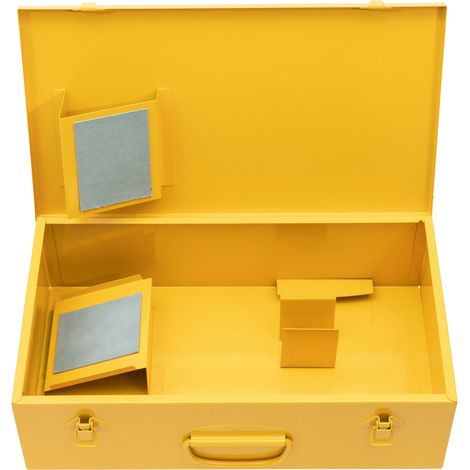 Boîte en tôle d'acier avec insert 250042