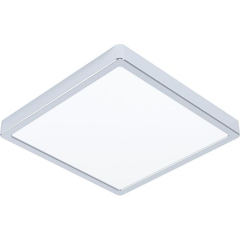 Plafonnier LED salle de bains Fueva 6, lampe de plafond 29 x 29 cm (1/5)