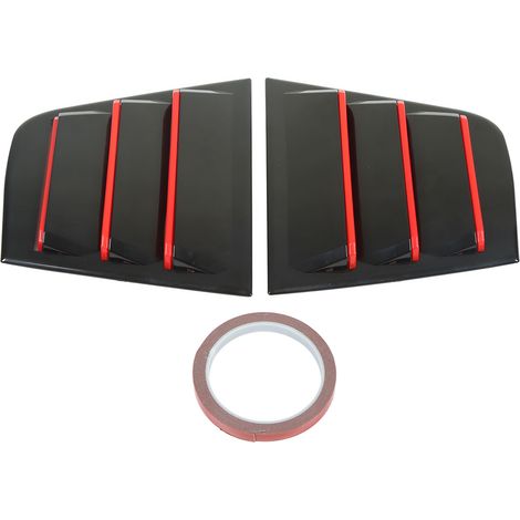 Stores de remplacement pour une paire de vitres latérales, aérations ABS et pare-soleil pour véhicules Dodge Charger 2015-2022. (1/5)