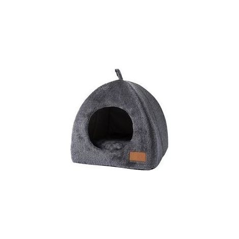 Grotte pour Chat Niche Interieur Respirant Lit Lavable Abri Chaud Lit pour Chat Chien Lit Confortable Panier Maison Chat Interieur (1/4)