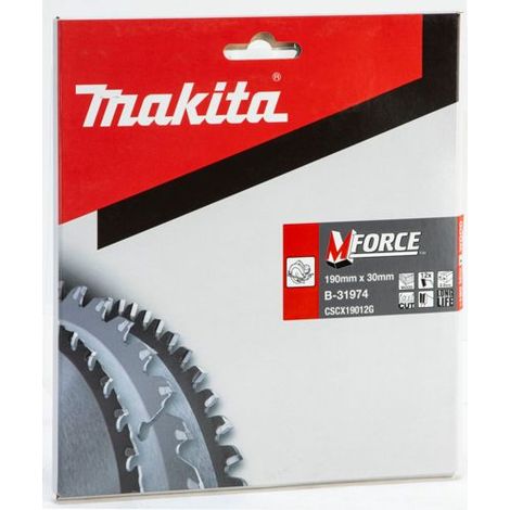 Makita M-FORCE Sägeblatt 190x30x12Z