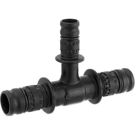 GEBERIT Mepla Press-T-Stück 26 x 3,0 mm - 20 x 2,5 mm - 26 x 3,0 mm - 623.315.00.5 (1/2)