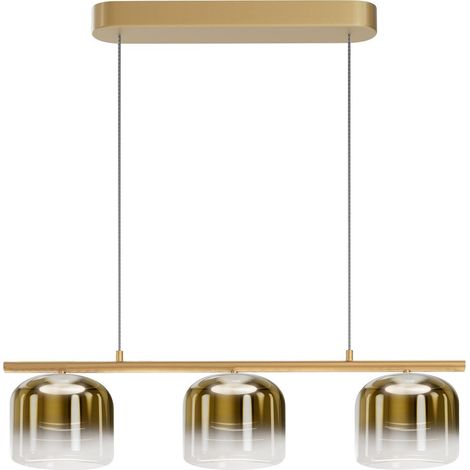 Maytoni Spirito Suspension LED Spirito, dorée, 3000K, à intensité variable