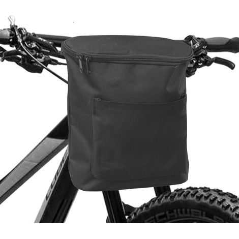 Fahrradlenkertasche, Kinderfahrradlenkertasche, wasserdichte Lenkertasche, sicher mit Klettverschluss befestigt, geeignet für alle Fahrradtypen. (1/5)