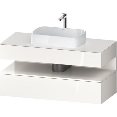 Duravit Collection One Konsolenwaschtischunterbau, 1 Auszug, 1 (1/2)