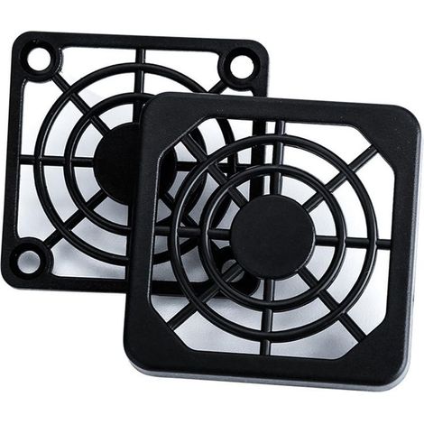 Lot de 2 housses anti-poussière pour boîtier d'ordinateur domestique, ventilateurs, haut-parleurs et produits électroniques (40 mm) (1/4)
