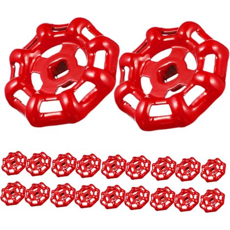 20 pièces Lot de Poignées Métalliques pour Vanne (1/5)