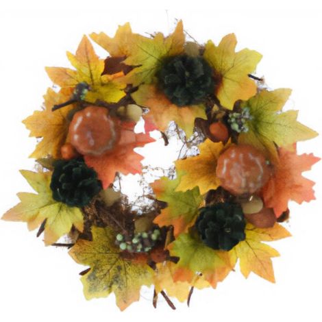Herbstkranz Dekoration, Ø 34 cm