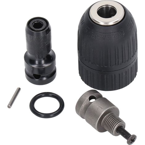 Mandrin de perçage autobloquant et autobloquant pour clé à chocs électrique sans clé, filetage 1/2" 20UNF (1/5)