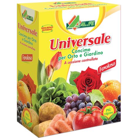 Concime Universale ALFE Minerale a Basso Tenore di Cloro Orto e Giardino 1kg