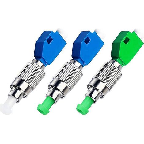 Adaptateur convertisseur hybride FC mâle vers LC femelle, coupleur pour wattmètre à fibre optique, connecteur optique monomode (1/5)