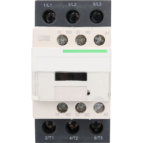 LC1-D NEW Electric 50/60Hz 3 Poles Coil AC Contactor 220V 32A (1/5)