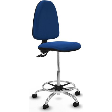 Piqueras y Crespo Taburete Aýna Azul Confort Oficina